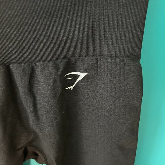 SOLD - Gymshark Vital Seamless Women's Black Leggings - Size Small - Picture 3 of 4